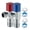 Blue and red, variant on Turn Angle Stop Valves Bathroom High Flows Hot/Cold Water Shut Down Valves