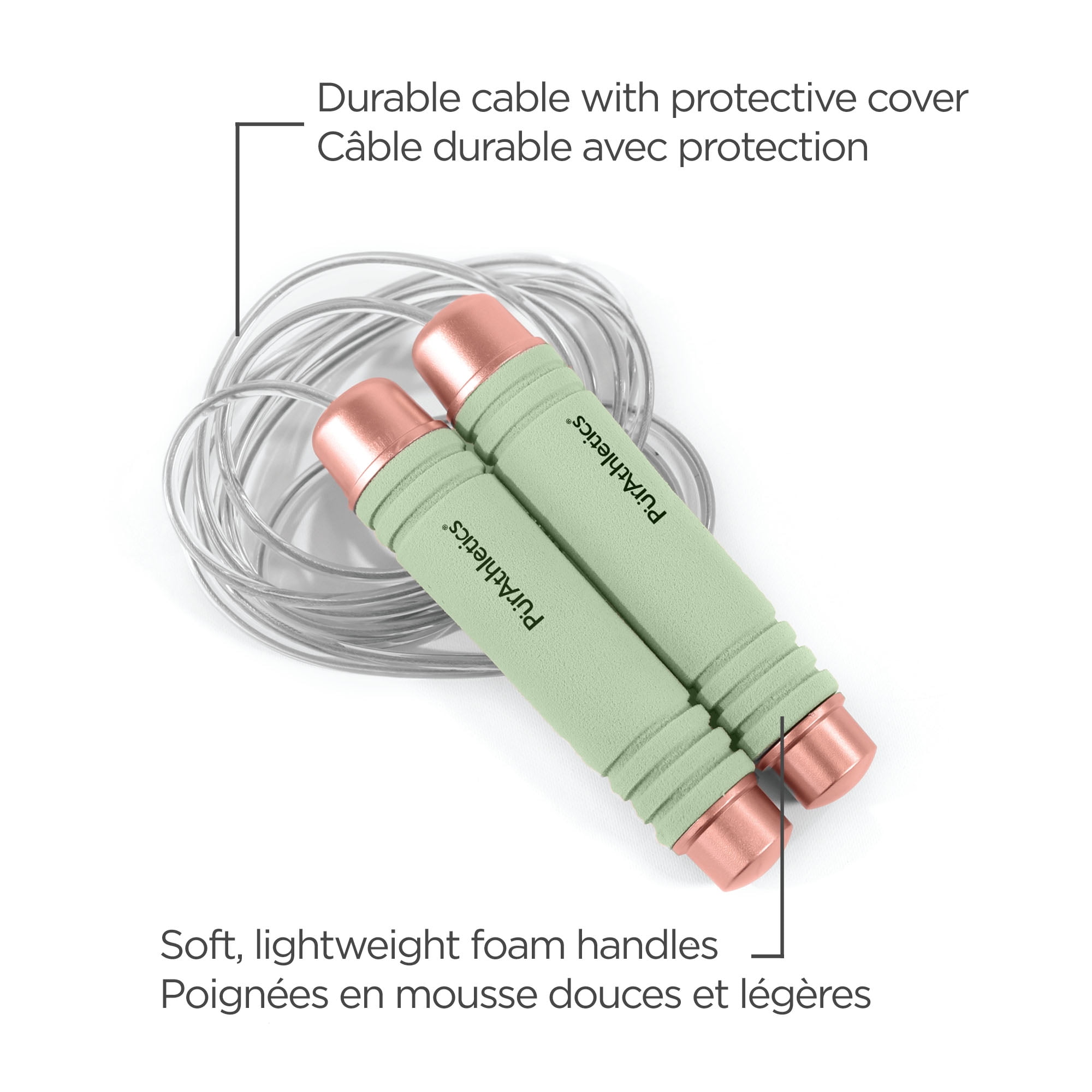 Corde à sauter en mousse confortable
