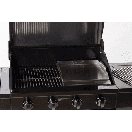 16" by 14" Accessory Griddle for TYTUS Grills - Silver