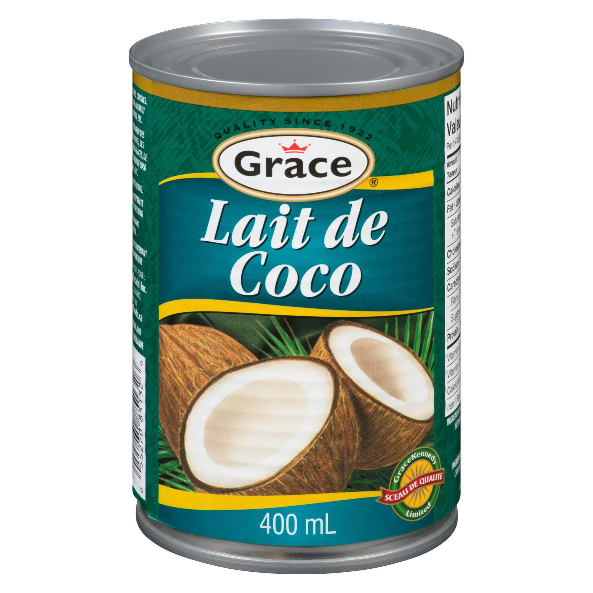 Grace Coconut Milk, 400ml Can, Grace Coconut Milk, 400ml Can