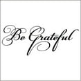 thumbnail image 6 of Be Grateful Wall Saying Vinyl Lettering Home Decor Decal Stickers Quotes Thanksgiving Quote Decal Decor - SIze: 12.5"H x 31"L - Color: Black, 6 of 8
