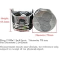 thumbnail image 3 of V1505 Engine Overhaul Rebuild Kit (No valve set) for Kubota V1505 V1505D V1505T Engine B2910 B3000 B3030 B3200 Bobcat Excavator 425 Skid Steer Loader S100, 3 of 7