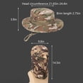 thumbnail image 5 of Fishing Hat with Detachable Face Mask - Quick-Dry UV Protection Sun Hat with Mesh Ventilation Design, Suitable for Fishing, Hiking, Camping, and Outdoo, 5 of 6
