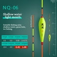 thumbnail image 4 of 2pcs Eye-catching Sensitivity Winter Durable Short Crucian Carp Bobber Float Plastic Fishing Floats 04, 4 of 8