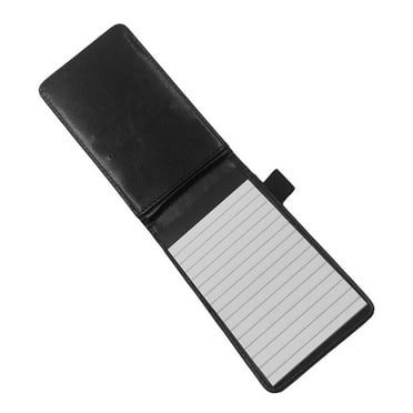 Portable Notepad Leather Work Notebook Notebooks for Writing Paper Planning Journal Carry Office