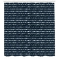 thumbnail image 3 of Ambesonne Maritime Shower Curtain, Horizontal Nautical Items, 69"Wx75"L, Dark Night Blue White, 3 of 3