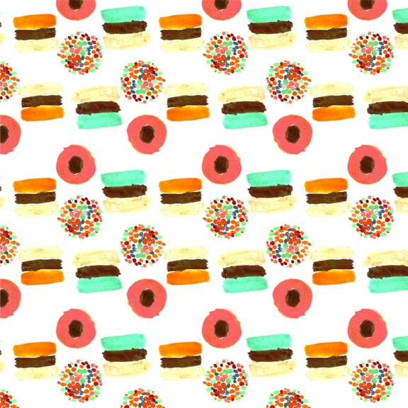 Major Macaroons Premium Roll Gift Wrap Wrapping Paper