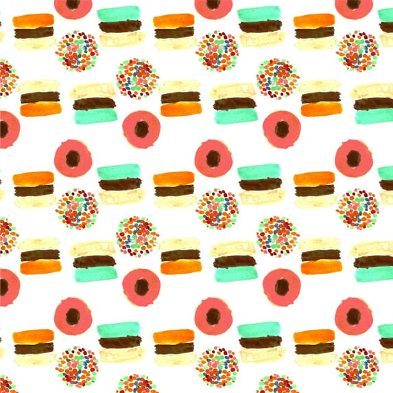 Major Macaroons Premium Roll Gift Wrap Wrapping Paper