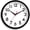 A-black-8", variant on Wall Clock 8 Inch Silent Non-ticking Operated - Small Analog For Bedroom  Office Kitchen Bathroom Modern Minimalist Decorative (black)
