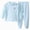 A59-Sky Blue, variant on Baby Boys Girls Pajama Sets Kid Soft Sleepwear Long Sleeve 2-Piece Cozy Jammies 6-12 Months 12-24 Months 2T 3T 4T 5T 6T 7T Children Sky Blue,4-5 Years