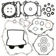 Winderosa Gasket Set with Oil Seals for Kawasaki KX 450 F 06 07 08