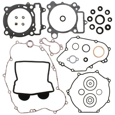 Winderosa Gasket Set with Oil Seals for Kawasaki KX 450 F 06 07 08
