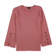 thumbnail image 2 of Alfani Blusa de manga con botones para mujer, rosa, pequeña Alfani Pull-over, 2 of 2