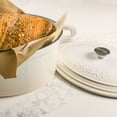 thumbnail image 3 of BergHOFF Neo Cast Iron 8qt. Oval Dutch Oven 13" with Lid, Meringue, 3 of 7