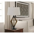 thumbnail image 2 of Valence 150W 3 Way Metal/Pine Wood Table Lamp, 2 of 2