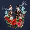 thumbnail image 3 of CafePress - A Steampunk Snowman T Shirt - Women's Traditional Fit Dark T-Shirt, 3 of 4