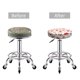 thumbnail image 5 of Balery Gingerbread Holiday Sweets Fundas de asiento para taburete de bar redondo de tela de terciopelo ajustables que protegen de arañazos y manchas para sillas de 14 a 17 pulgadas.-12 inch, 5 of 7