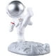 thumbnail image 1 of Soporte para teléfono de astronauta creativo, soporte para teléfono celular de astronauta, lindo y divertido soporte para teléfono inteligente para escritorio, hogar, oficina, plateado (A), 1 of 5