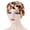Light Coffee##, variant on SPRING PARK Turbans for Women Hair Turban Leopard Print Head Wraps for Women Comfortable Fashionable for Everyday Wear