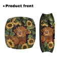 thumbnail image 2 of HELLHERO Calf Sunflower Seat & Back Covers Easy Install Rollator Walker Seat Back Covers Stretchable Material Comfortable for Home, 2 of 7