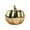 Gold, variant on HmNPlay Gold Ceramic Pumpkin Statue 15cm - Artificial Halloween Thanksgiving Decor, Durable Resin Desktop Ornament with Heavy Sense, Reusable for Home Table Fall Decoration