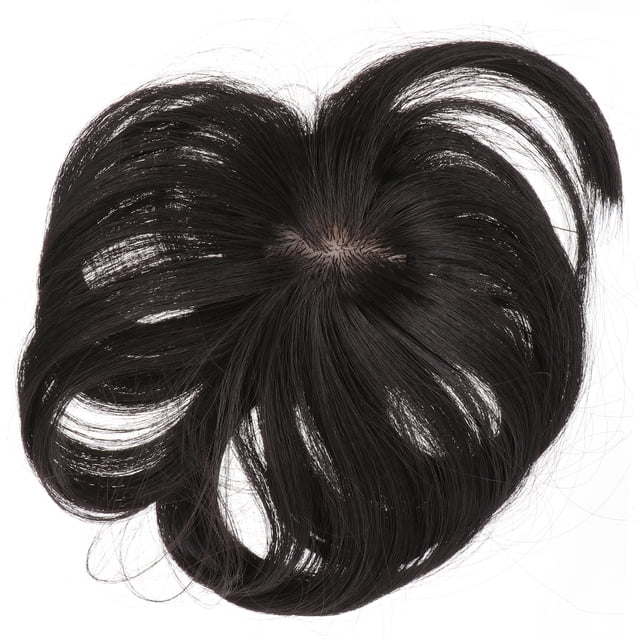 EeaseCA 1pc Clip in Hair Air Bangs Fringe Bangs Hair Extensions Clip on Bangs Hairpiece
