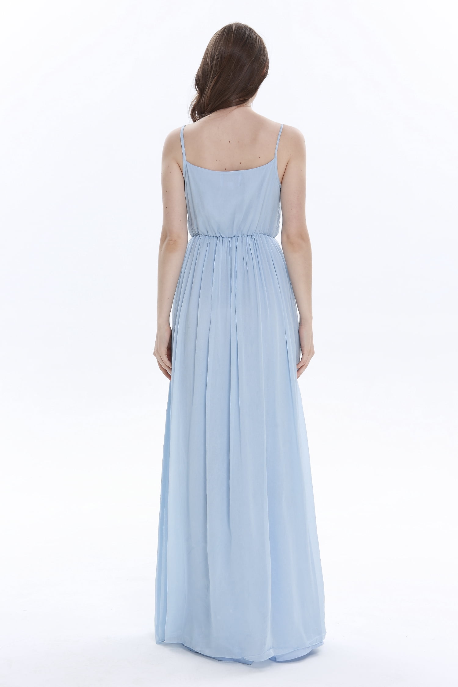 Women's Beach Wedding Periwinkle Blue Collection Bridesmaid Dress -  Walmart.com
