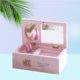 thumbnail image 2 of Caja de música decorativa Caja de música giratoria en miniatura para niña bailarina Decoración de regalo para niña (rosa), 2 of 5