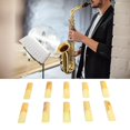 thumbnail image 5 of 2024 10 Pcs Alto Saxophone Reed Professional Traditional Reed Accessory for Alto Saxophone Strength No. 2.5, 5 of 5