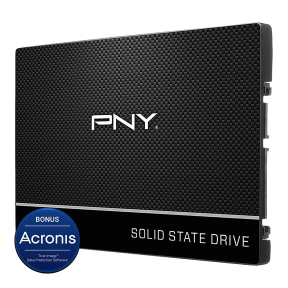 PNY CS900 2TB 2.5” SATA-III Internal SSD - Complete Upgrade Kit with Transfer Cable and Software