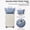 Blue, variant on Foldable Travel Bag, Expandable 20-35L, Wet and Dry Separation, Purple for Weekend Trips, Beach, Carry-On Luggage