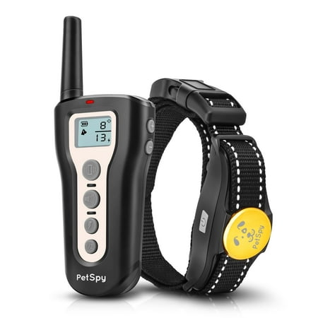 PetSpy P320 Dog Shock Collar for 1200ft Remote Training ...