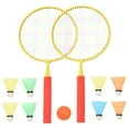 thumbnail image 1 of UPGRATOR 1 Set Children Badminton Racket Nbr Training Tool for Outdoor Sports Round Design Kids Friendly, 1 of 8