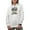 White, variant on I Like Orcas and Maybe 3 People, Introvert Orca Lover, White Hooded Sweatshirt or Hoodie, Medium