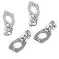 thumbnail image 1 of 4PCS Water Heater Cam Lock RV Water Heater Cam Lock Parts RV Campers Door Latch Fastener (Silver), 1 of 5