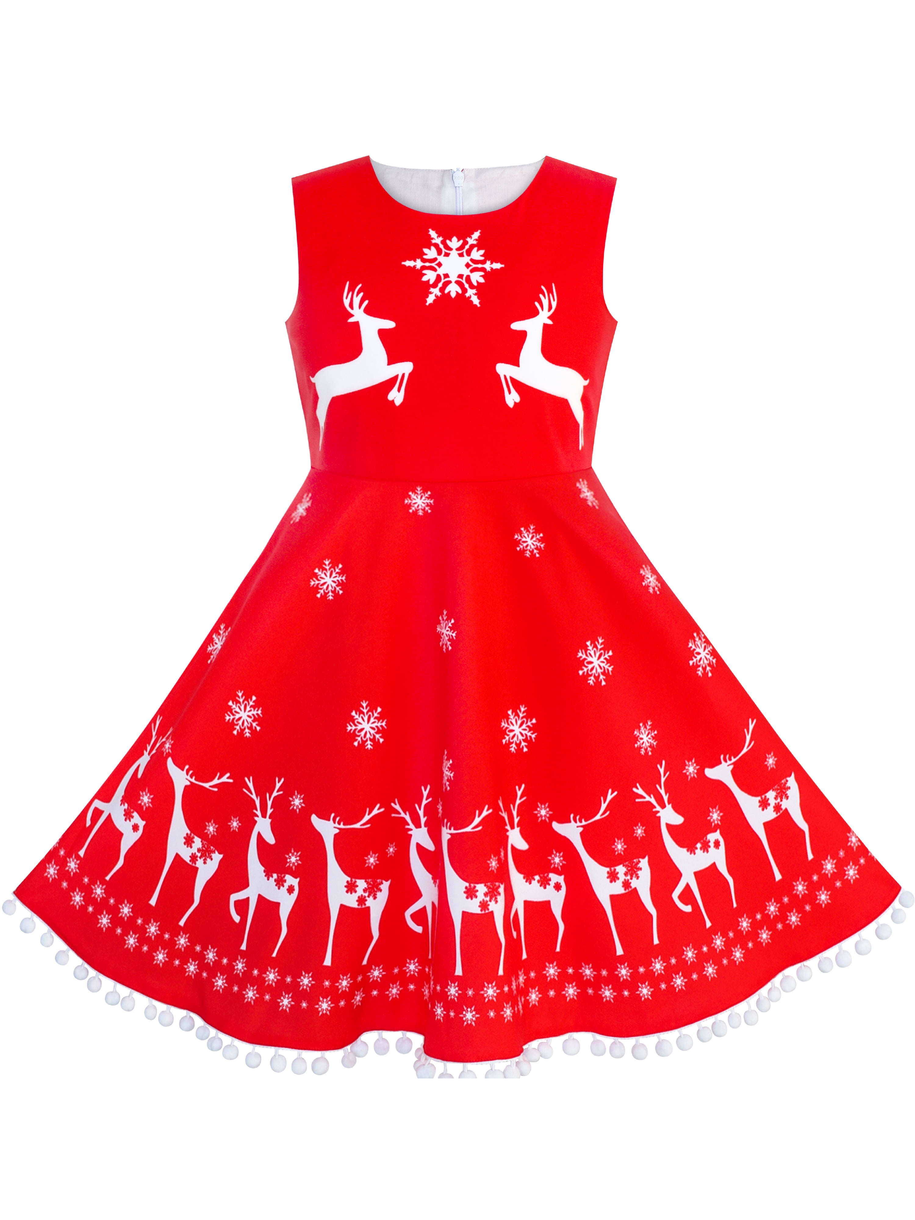 red dress for christmas party