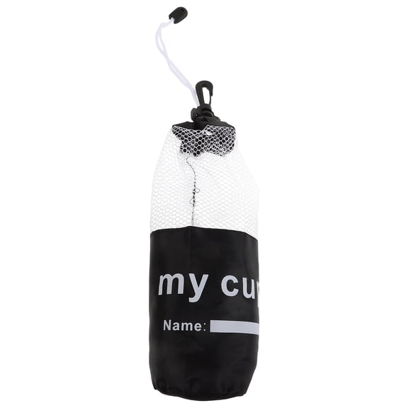 OULII Breathable Mesh Drawstring Bag for Sports Gear Storage, Foldable Multipurpose Stacker Bag for Cups and Accessories