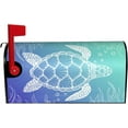 thumbnail image 2 of Sea Turtle Mailbox Cover Magnetic Ocean Theme Mailbox Wraps Post Box Cover Décor 25.5x21 in, 2 of 6