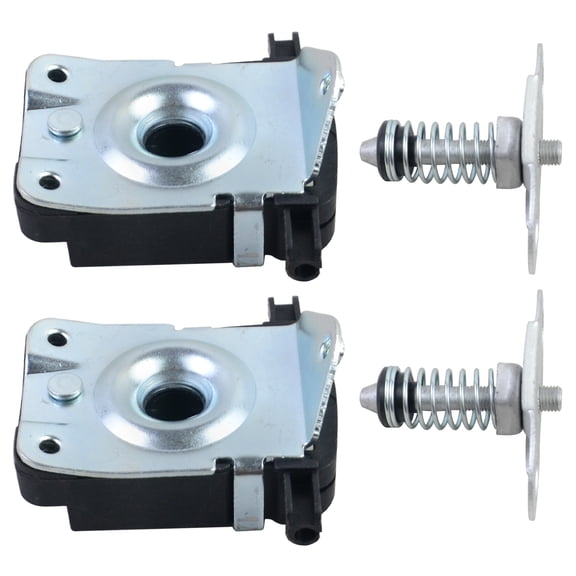 4 PCS Left & Right Lower Upper Catch Latch Hood Lock For BMW E46 E39 E52 E53 1999-2006 51238229807 51238203859 51238185738