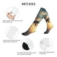 thumbnail image 5 of Pofeuu Sailing Dancing Dolphin Print Compression Socks for Women & Men Circulation - Best Support for Nurses,Running,Athletic,Sports, 5 of 7