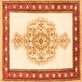 thumbnail image 1 of Ahgly Company Indoor Square Persian Orange Traditional Area Rugs, 8' Square, 1 of 1