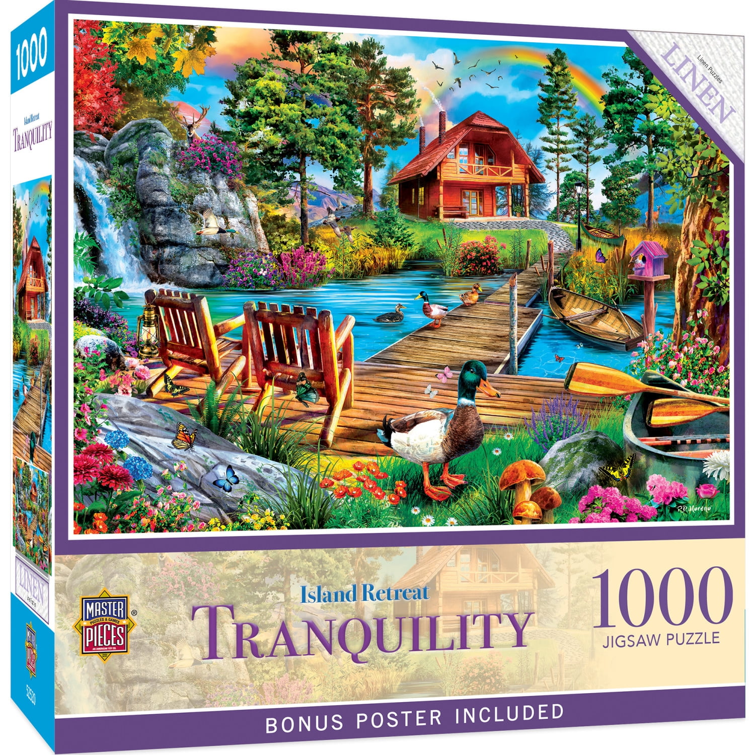 Magic Puzzle Company, The Happy Isles, 1000-Piece Puzzle