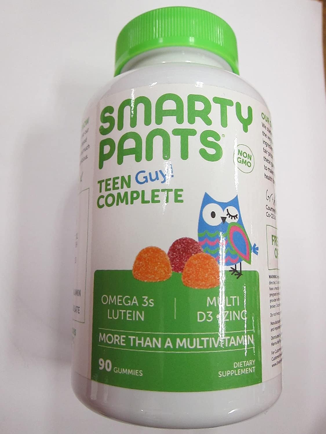 Smartypants Vitamins Vitamin Teen Guy Complete, 120 pc (1 Item only)