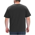 thumbnail image 7 of Mens Plus Size Casual T Shirt Crewneck Short Sleeve Solid Color Basic Tee for Big & Tall Summer Comfy Everyday Tops Size S-2XL, 7 of 7
