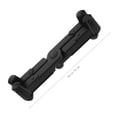 thumbnail image 2 of WEUVEB Black Mobile Computer Tower Stand with Wheels for Home Office Desktop Pc Accessories, 2 of 7