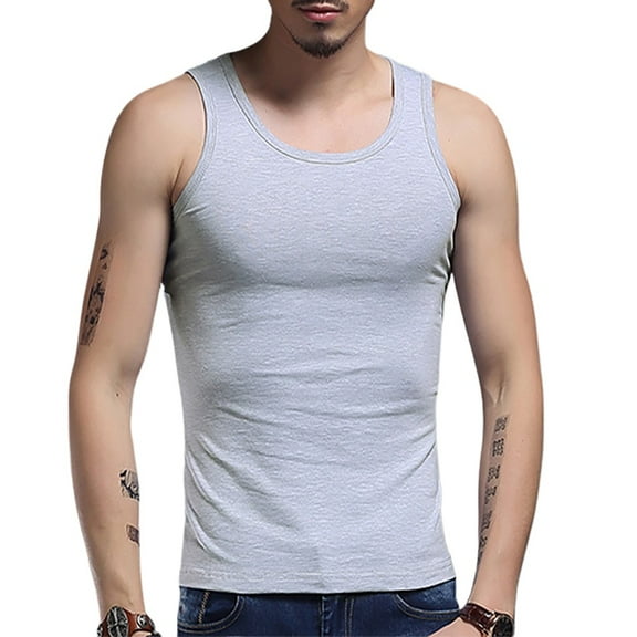 SMZ Compression Shirt for Men | Gynecomastia Compression Tank Top Men | Mens Shapewear Compression Shirt