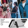 thumbnail image 6 of for Samsung Galaxy S22 Ultra Case, Heavy Duty Shockproof Protective Case,Military Grade Protection,Scratch Resistant,Slim Thin Case,with Stand,with Lanyard,White 6-sam s22u-02, 6 of 8