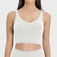 thumbnail image 4 of Tanks for Women Round Neck Backless Summer Casual Tank Top Basic Womens Camisole WH2 L, 4 of 6