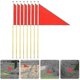 thumbnail image 2 of 8pcs Lawn Mark Flags Construction Marker Triangle Flags Site Construction Flags, 2 of 3