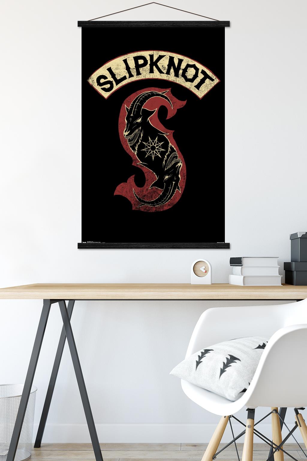Slipknot - Patch Wall Poster with Magnetic Frame, 22.375" x 34"